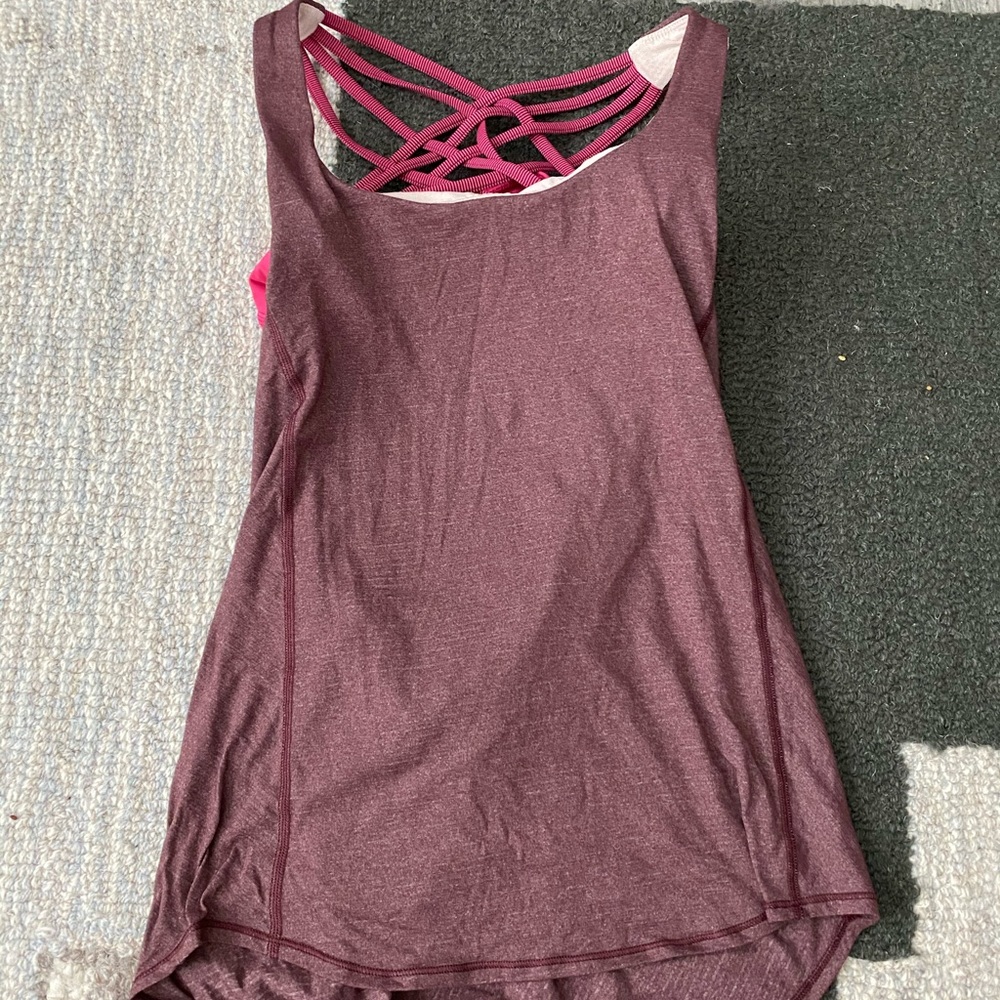 Lululemon Workout Tank W/ Bra